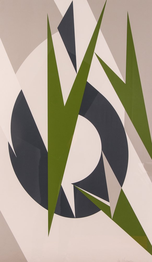 Lee Krasner 1974 orig serigraph "Embrace" (1 of 7)