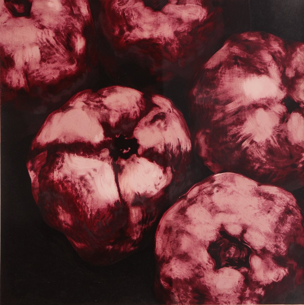 Donald Sultan "Pomegranate" Signed Serigraph (1 of 6)