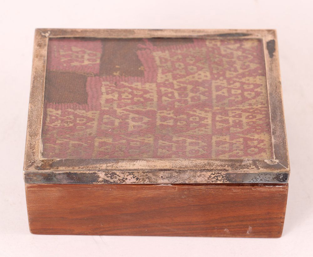 Ancient Peru Textile Sterling Box (1 of 9)