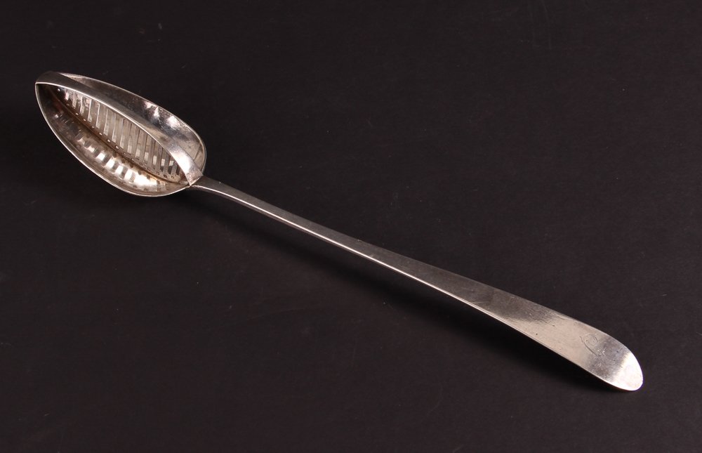 Irish Sterling Silver Strainer Spoon (1 of 3)