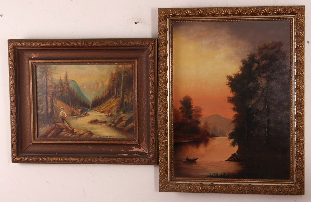 Two Primitive Sporting Paintings (1 of 5)