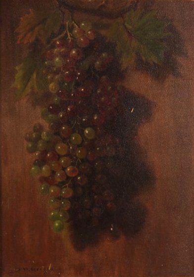 Samuel Griggs Grape Still Life Painting (1 of 7)