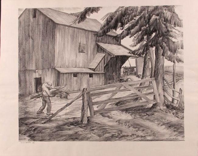 2  Wilfred Readio lithos Old Corral & Old Gate (1 of 6)