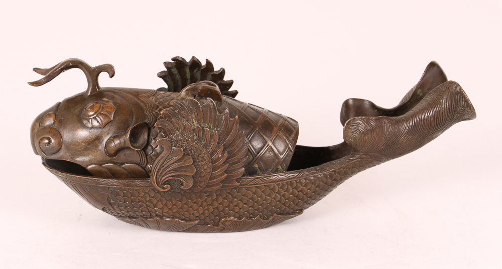 Chinese Archaic Bronze Style Censer (1 of 9)