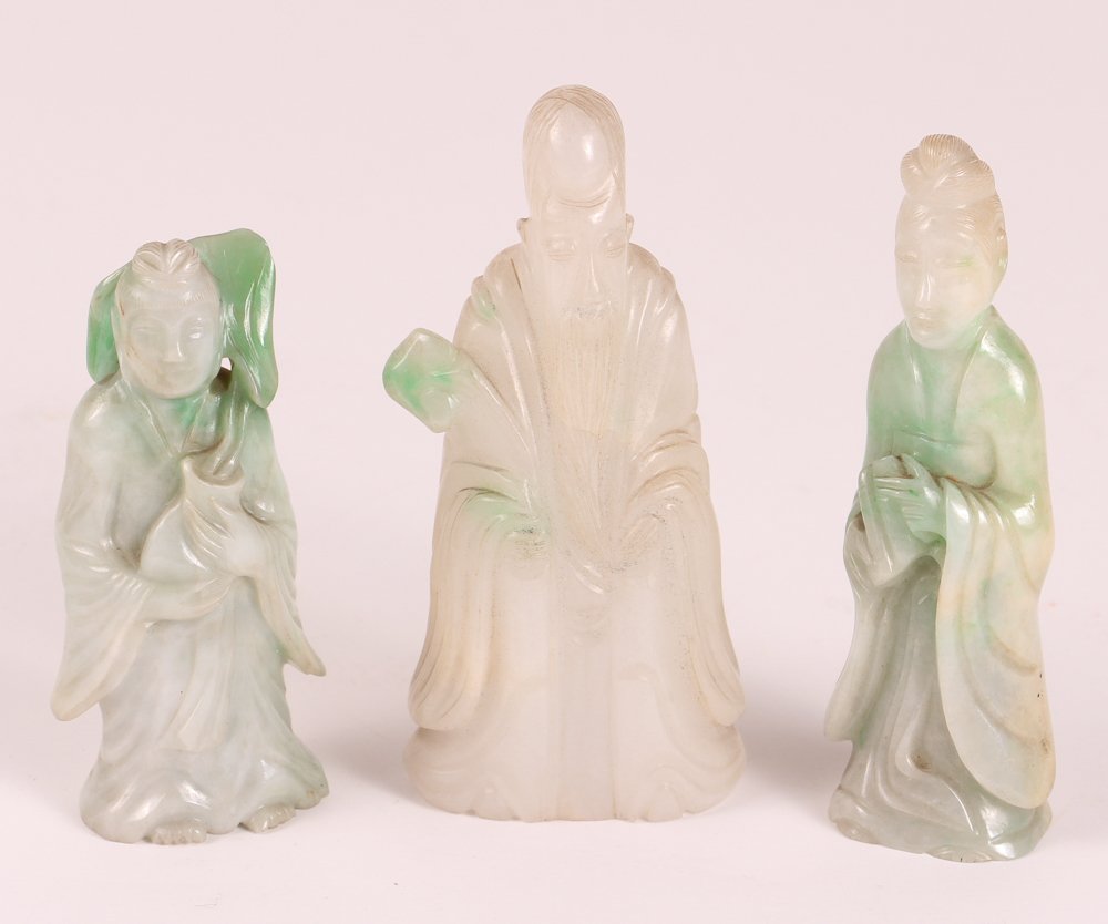 Antique Chinese Jade Figures (1 of 8)