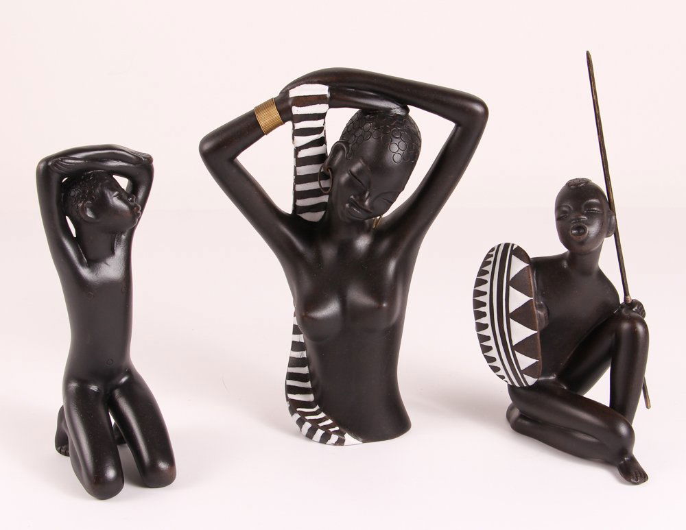 Anzengruber Austrian Ceramic Figures (1 of 9)