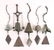 Group Solari Arcosanti Wind Chimes