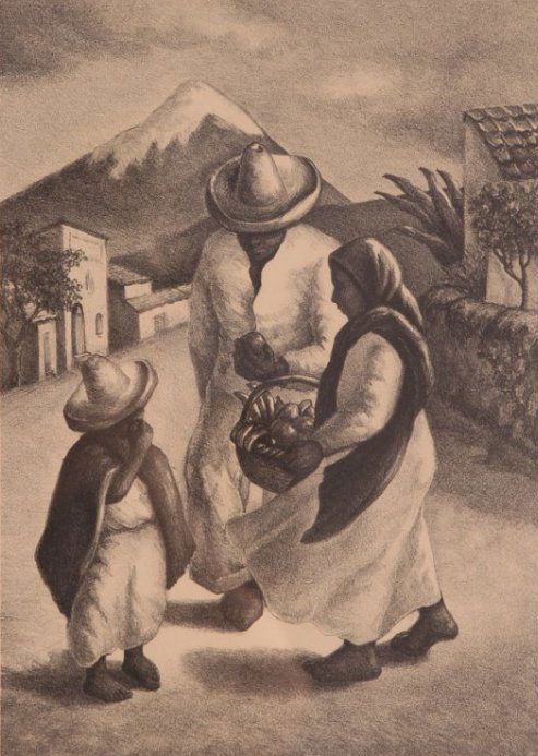 Edith Bry Orizaba Lithograph (1 of 6)