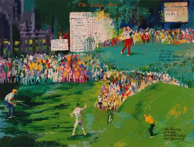 Leroy Neiman Golden Bear Nicklaus Serigraph (1 of 5)