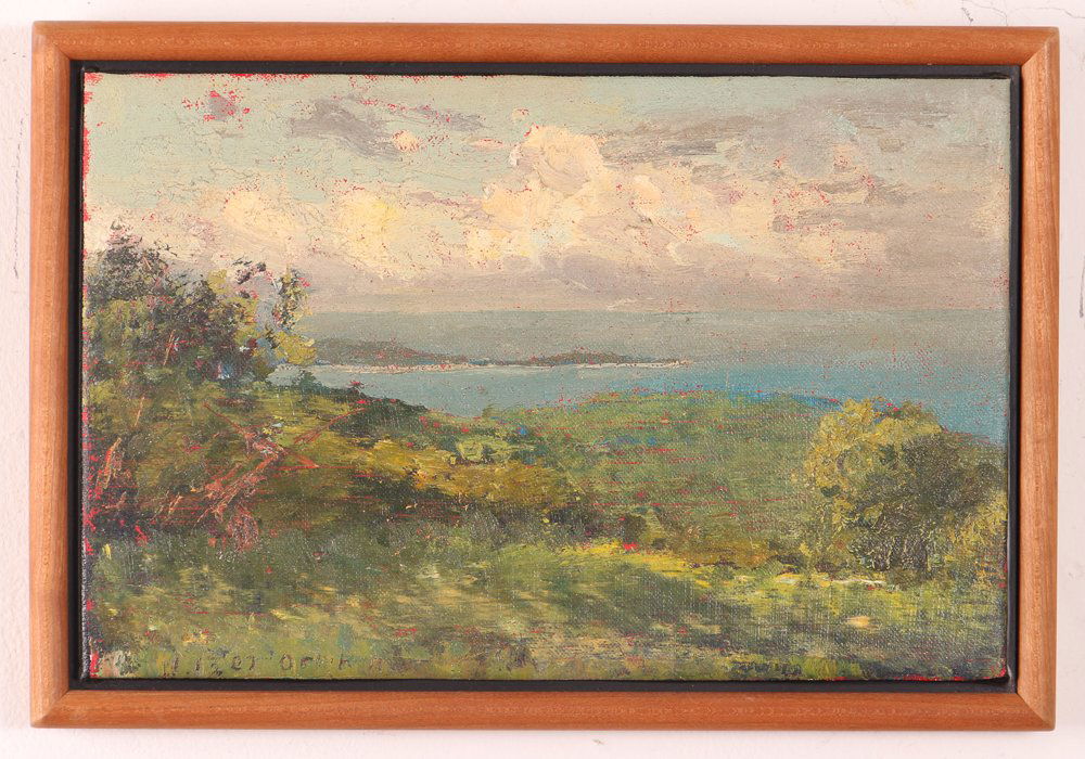 Harry Orlyk oil on canvas "Maine Coast" (1 of 6)