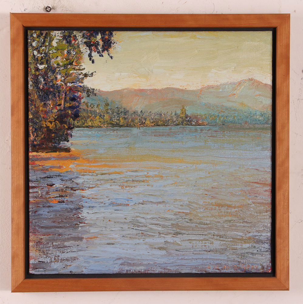 Harry Orlyk 2003 oil  "Lakeside Landscape" (1 of 7)