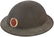 WWI US POST 45 BRODIE HELMET - 2
