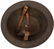 WWI US POST 45 BRODIE HELMET - 4