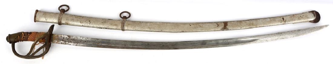 US M1840 CAVALRY SWORD SMITH CRANE AND Co: US M1840 CAVALRY SWORD SMITH CRANE AND Co Blade Length: 35.5" Overall Length: 41"
