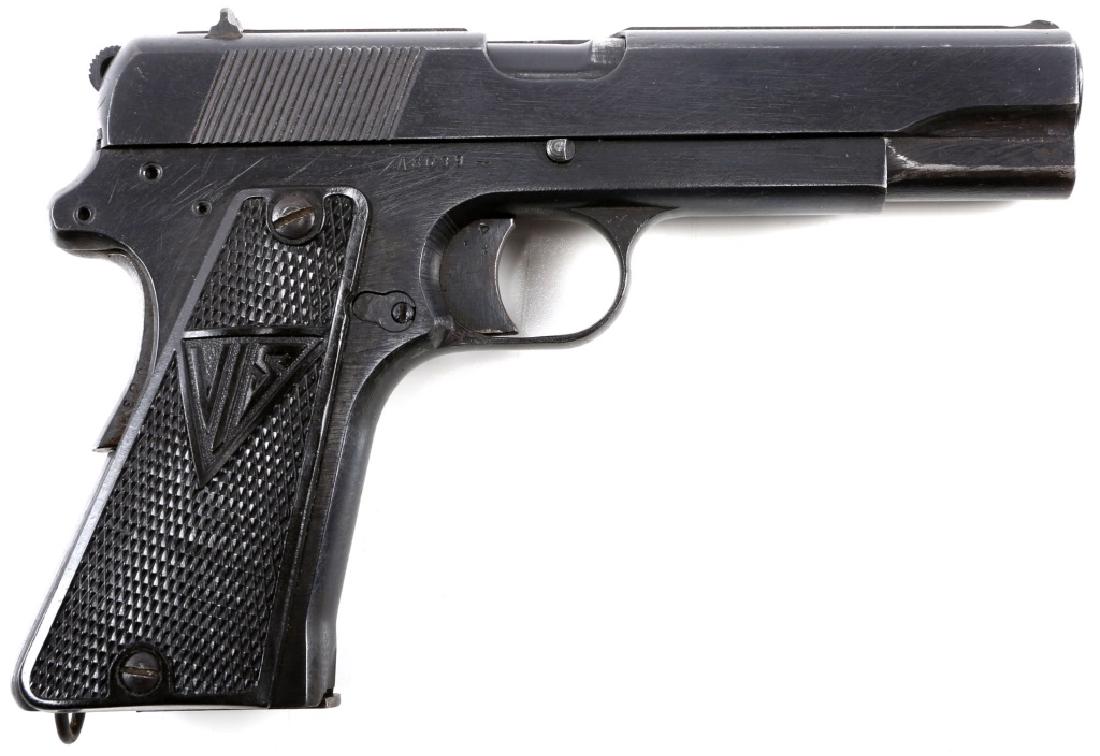 POLISH RADOM MODEL 35 9MM PISTOL: POLISH RADOM MODEL 35 9MM PISTOL Magazine stamped with waffen mark 188. Caliber / Gauge: 9x19mm Barrel Length: 4.75" Serial Number: A8039