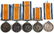NAMED WWI BRITISH GEORGE V MEDAL LOT OF 5 - 2