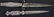 SMALL SILVER DAGGER LOT OF 2 - 4