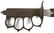 WWI 1918 US KNUCKLE DUSTER TRENCH KNIFE - 2