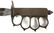WWI 1918 US KNUCKLE DUSTER TRENCH KNIFE - 4
