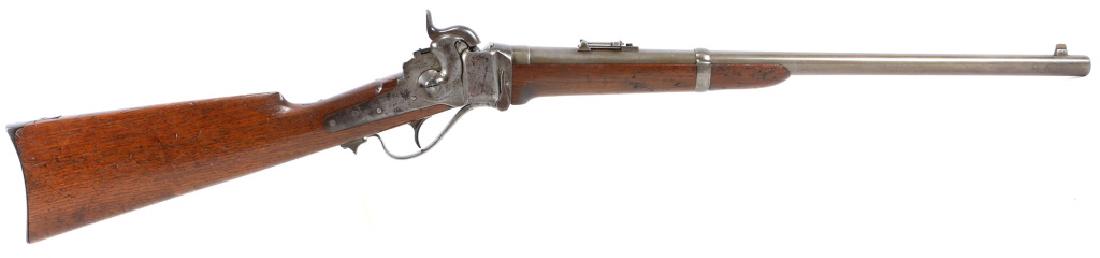 CIVIL WAR US MODEL 1863 SHARPS CARBINE: CIVIL WAR US MODEL 1863 SHARPS CARBINE Model 1863 on barrel. Caliber / Gauge: .52 Barrel Length: 21.5" Serial Number: 88098