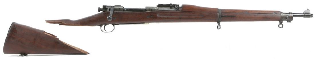 US MODEL 1903 MARK 1 RIFLE - BROKEN STOCK: US MODEL 1903 MARK 1 RIFLE - BROKEN STOCK S.A. 8-19 barrel stamp. Caliber / Gauge: .30-06 Barrel Length: 24" Serial Number: 1111147