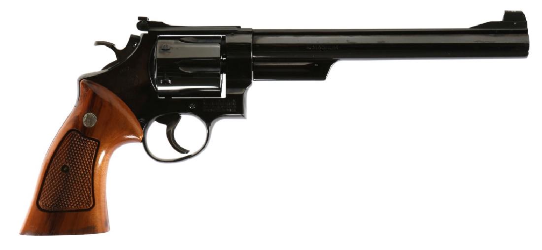 SMITH & WESSON MODEL 57 REVOLVER 41 MAG CAL: SMITH & WESSON MODEL 57 REVOLVER 41 MAG CALModel: 57 Caliber / Gauge: .41 Mag Barrel Length: 8.5" Serial Number: S280045