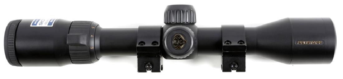 NIKON PROSTAFF 2-7x30mm RIFLE SCOPE: NIKON PROSTAFF 2-7x30mm RIFLE SCOPE SN# JC003995 Gold crosshair reticle.
