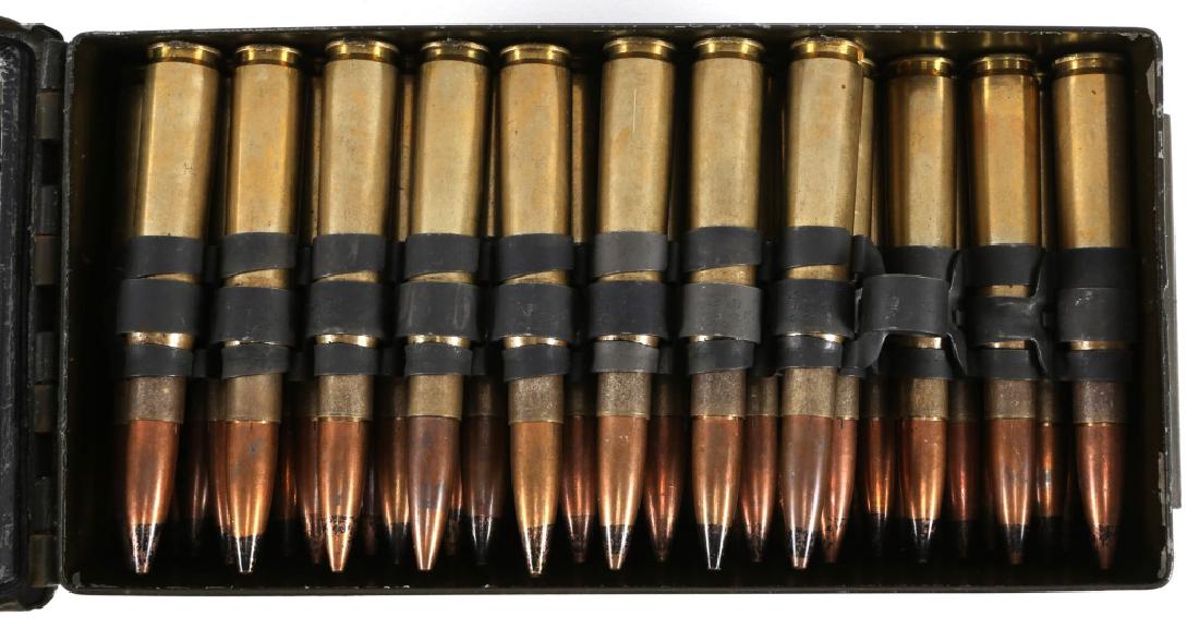 AMMO CAN LAKE CITY 50 CAL ARMOR PIERCING ROUNDS: AMMO CAN LAKE CITY 50 CAL ARMOR PIERCING ROUNDS 100 - M2 linked 50 cal Lake City armor piercing rounds. Caliber / Gauge: .50