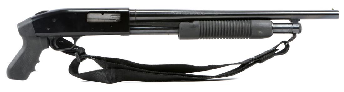 MOSSBERG MODEL 500A 12 GA SHOTGUN: MOSSBERG MODEL 500A 12 GA SHOTGUN With Sling, and pistol grip. Model: 600A Caliber / Gauge: 12 GA Barrel Length: 18.5" Serial Number: L442294