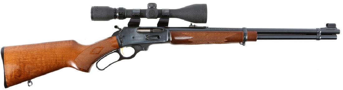 MARLIN MODEL 336W .30-30 CALIBER RIFLE: MARLIN MODEL 336W .30-30 CALIBER RIFLE BSA 3-9 scope mounted in see through rings. Model: 336W Caliber / Gauge: .30-.30win Barrel Length: 20" Serial Number: 98047599
