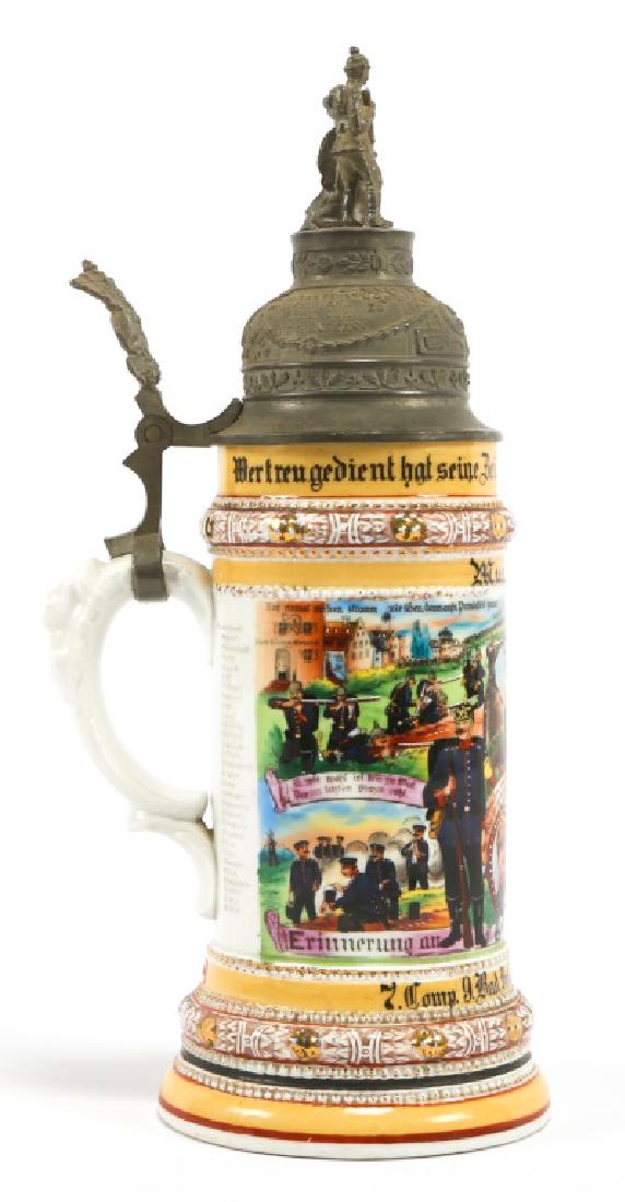 WWI IMPERIAL GERMAN INFANTRY REGIMENTAL BEER STEIN