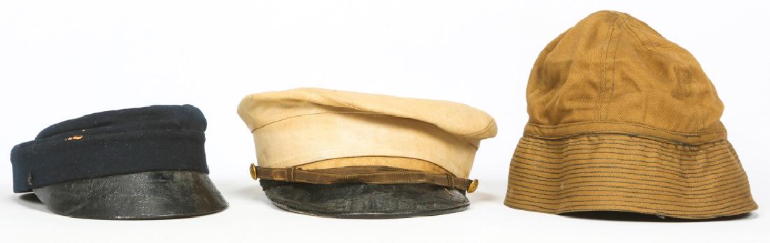 INDIAN WARS US ARMY & NAVY HAT MIXED LOT OF 3: INDIAN WARS US ARMY & NAVY HAT MIXED LOT OF 3 Size: Small
