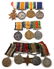 WWI WWII BRITISH NAMED MEDAL GROUP LOT OF 3