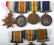 WWI WWII BRITISH NAMED MEDAL GROUP LOT OF 3 - 2