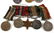 WWI WWII BRITISH NAMED MEDAL GROUP LOT OF 3 - 4