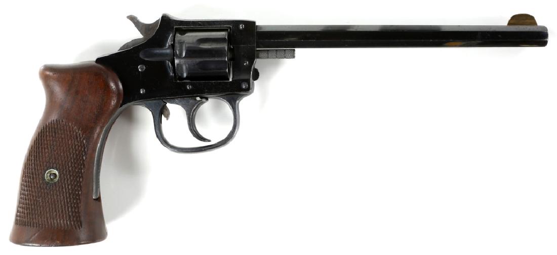 HARRINGTON & RICHARDSON TRAPPER MODEL REVOLVER: HARRINGTON & RICHARDSON TRAPPER MODEL REVOLVER Model: Trapper Caliber / Gauge: .22 Barrel Length: 6" Serial Number: 168136