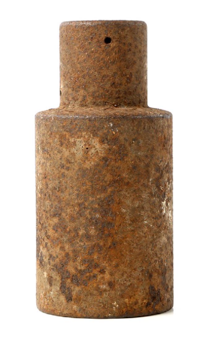 9 BARREL HAND CANNON: 9 BARREL HAND CANNON 6.5" total length. Barrel Length: 3.5"