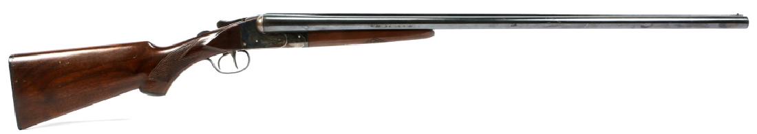 ITHACA LEFEVER NITRO SPECIAL 12 GA SBS SHOTGUN: ITHACA LEFEVER NITRO SPECIAL 12 GA SBS SHOTGUN Ithaca Gun Co. Lefever Arms Branch Nitro Special SBS shotgun. All matching serial numbers. Engraved hunting scene on receiver. Model: Nitro Special Calib