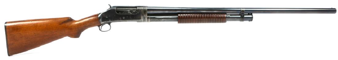 1942 WINCHESTER MODEL 97 12 GA SHOTGUN: 1942 WINCHESTER MODEL 97 12 GA SHOTGUN Mod choke. Model: 97 Caliber / Gauge: 12 GA Barrel Length: 26.75" Serial Number: 900495