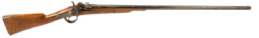LIEGE SNIDER CONVERSION ZULU 10 GA SHOTGUN: LIEGE SNIDER CONVERSION ZULU 10 GA SHOTGUN Snider conversion from M1857 musket to shotgun, also referred to as a Zulu Shotgun. Chambered in 10 Gauge. Leige proof mark on barrel. Model: Zulu Shotgun Ca