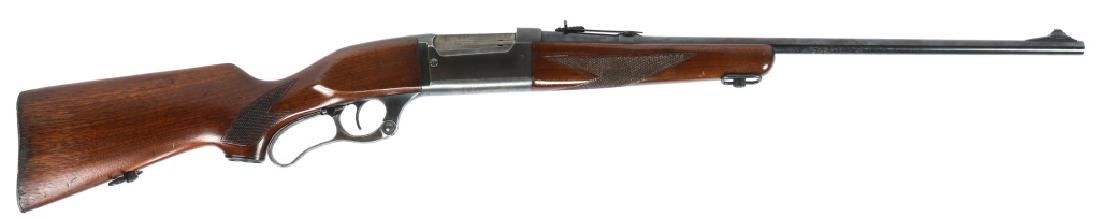 SAVAGE MODEL 99 .300 LEVER-ACTION RIFLE: SAVAGE MODEL 99 .300 LEVER-ACTION RIFLE Savage model 99 lever-action rifle, chambered in .300 Savage. Model: 99 Caliber / Gauge: .300 Barrel Length: 21.5" Serial Number: 777017