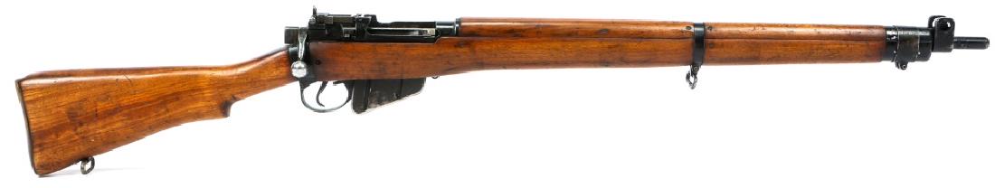 LEE ENFIELD NO. 4 MK1/2 FAZAKERLEY FTR .303 RIFLE: LEE ENFIELD NO. 4 MK1/2 FAZAKERLEY FTR .303 RIFLE Lee Enfield No.4 MK 1/2 (Fazakerley) Factory Thorough Repair rifle, chambered in .303. Imported by IAC Alex VA. Matching serial numbers, except bolt. 
