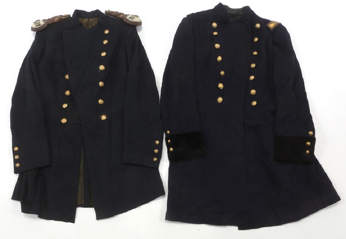 INDIAN WARS US ARMY OFFICER FROCK COAT LOT OF 2: INDIAN WARS US ARMY OFFICER FROCK COAT LOT OF 2 Size: Small - Medium