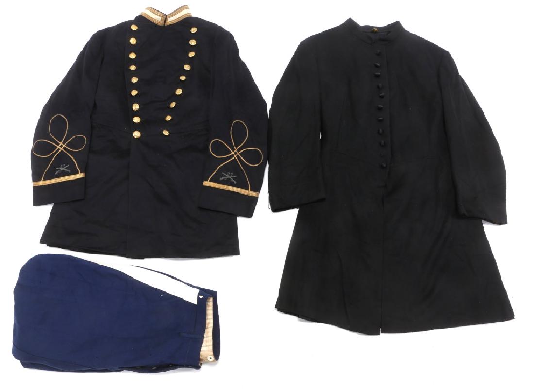 SPAN-AM WAR US ARMY OFFICER FROCK COAT UNIFORM LOT: SPAN-AM WAR US ARMY OFFICER FROCK COAT UNIFORM LOT Size: Small