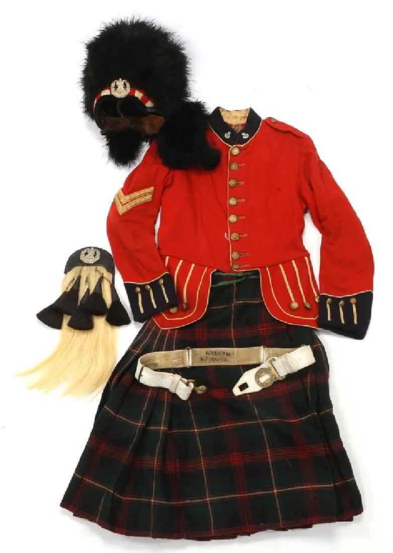 cameron highlanders kilt