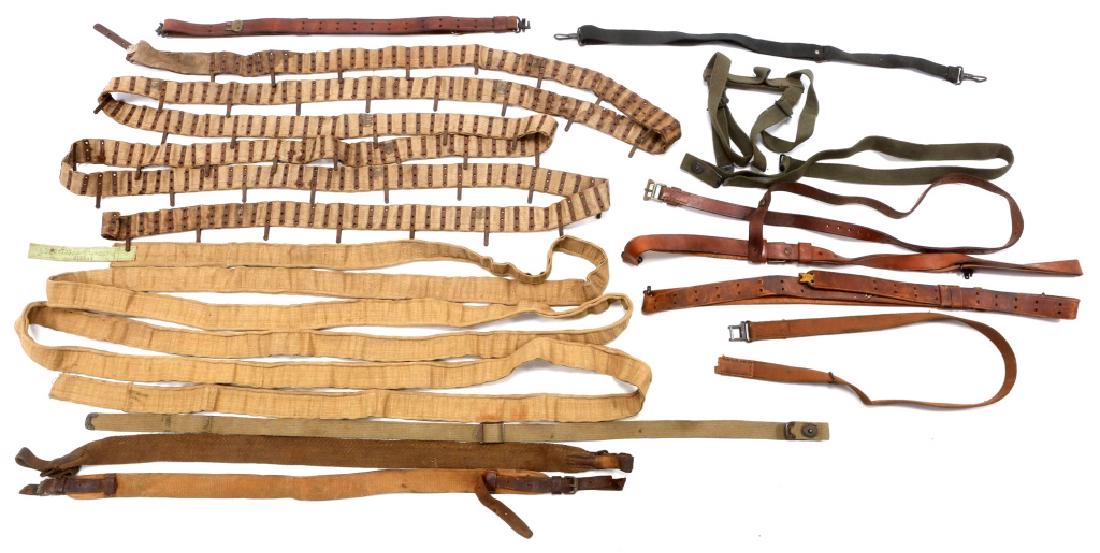 STRAPS SLINGS AND BELTS MIXED LOT: STRAPS SLINGS AND BELTS MIXED LOT
