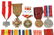 WWII WORLD MEDAL MIXED LOT OF 9 - 5