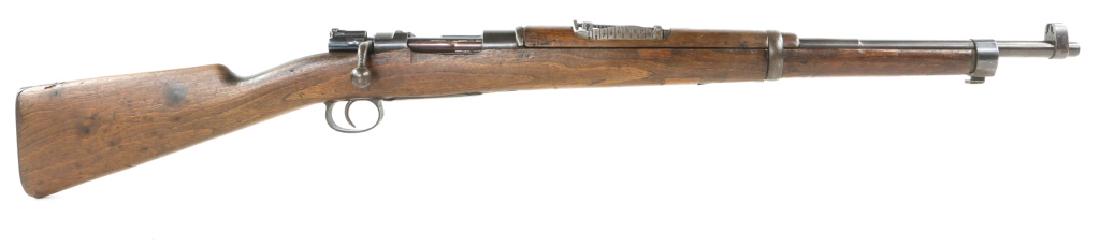 OVIEDO SPANISH MAUSER MODEL 1916 RIFLE .308 WIN: OVIEDO SPANISH MAUSER MODEL 1916 RIFLE .308 WIN Cartouche present on butt stock. 1893 conversion. Non-matching serial numbers. Amco arms import marked. Model: 1916 Caliber / Gauge: .308 win Barrel Len