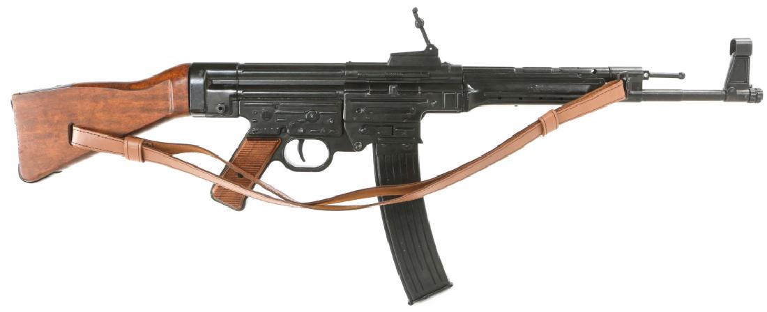 GERMAN STG 44 SMG DISPLAY MODEL: GERMAN STG 44 SMG DISPLAY MODEL Metal with wood grips and buttstock. Working parts. Non-firing. Provenance: Firearm Collection of Richard E. Wagner (September 5th, 1931 - February 9th, 2017). Wagner's