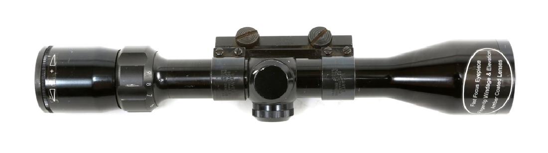 BUSHNELL 3-9X40 SCOPE WITH 1" WEAVER SIDE MOUNT: BUSHNELL 3-9X40 SCOPE WITH 1" WEAVER SIDE MOUNT Comes with 1" Weaver side mount. Size / Gauge: 3-9x40